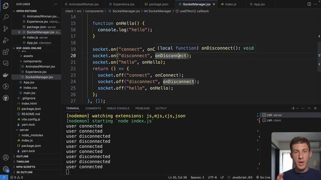Build a multiplayer game with React Three Fiber and Socket.io смотреть онлайн