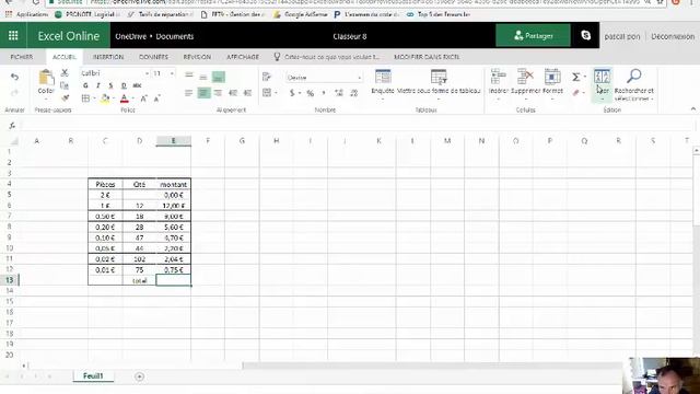 Vidéo 32 EXCEL Online formules simples смотреть онлайн