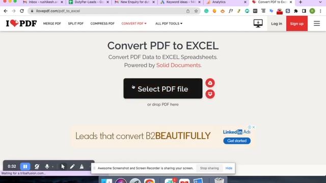 Convert PDF to Excel PDF to Excel online | PDF to Excel смотреть онлайн