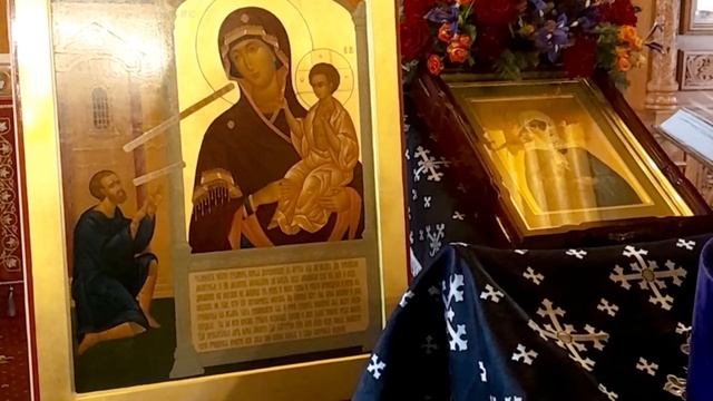"Нечаянная Радость" освятили икону Божией Матери. смотреть онлайн