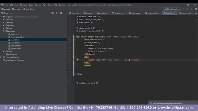 Django Tutorial for Beginners | Intellipaat смотреть онлайн