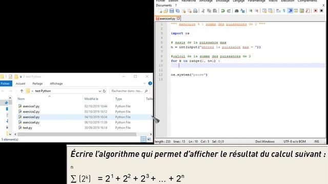 Python n°4 : bibliothèque math смотреть онлайн