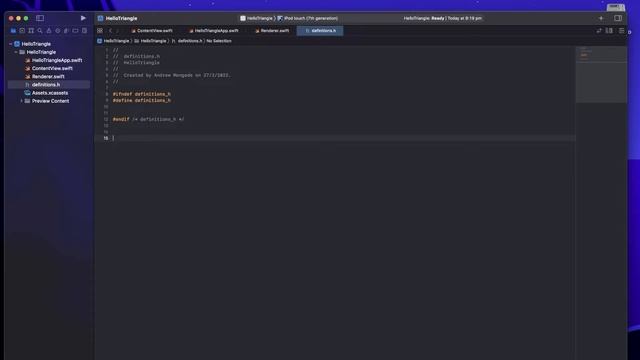 Metal with SwiftUI 1: Hello Triangle! смотреть онлайн