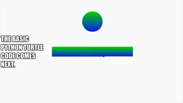 Simple Python Turtle Graphic and Code : Division Symbol (Gradient) смотреть онлайн