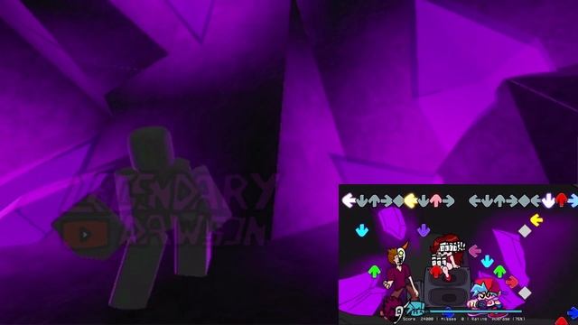 FNF VS Shaggy 3.0 - Purple Power Roblox "Purple Shaggy" Animation смотреть онлайн