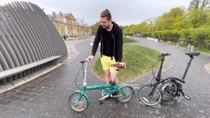 Dahon curl i4 в сравнении с Shulz hopper 1.