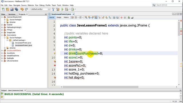 Java Beginner 06a Naming Variables смотреть онлайн