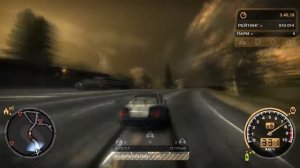 NFS MW 2005  уход от погони полиции 6ур  на BMW M3 GTR