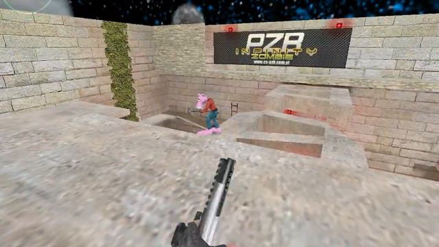 Зомби сервер CS 1.6 (classic) играю на zm_3rooms #3 смотреть онлайн