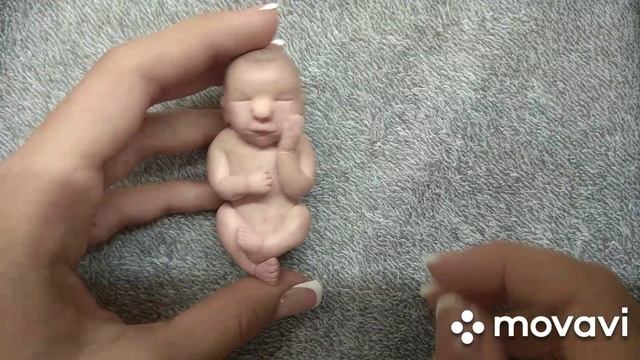 Как ухаживать за куколкой мини реборн?/How to care for a mini reborn doll? смотреть онлайн