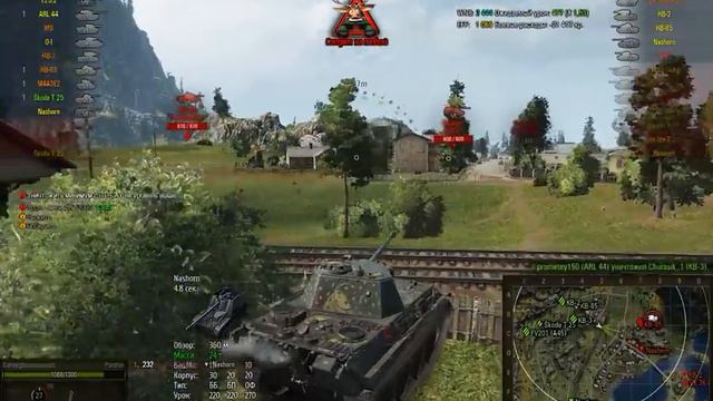 Panther - кто сказал, что это снайпер из кустов?...[ World of Tanks ] смотреть онлайн