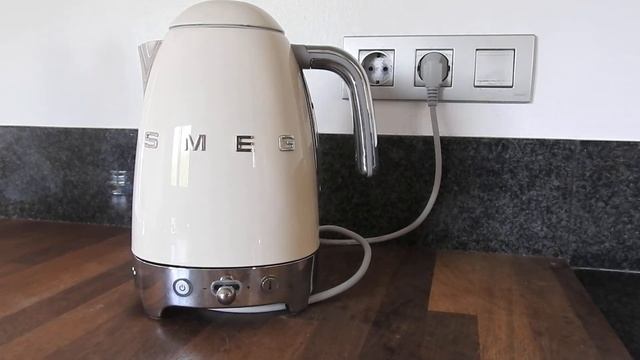 SMEG 50s Retro Style Kettle. Stop the Beep! Disable the acoustic alarm notification KLF04 range смотреть онлайн