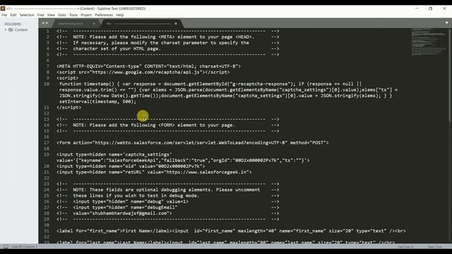 Salesforce Web-to-Lead form with reCAPTCHA ✅ Verification | SalesforceGeek смотреть онлайн