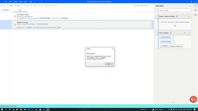 No Module Error in Run Python Script Resolved | Power Automate Desktop смотреть онлайн