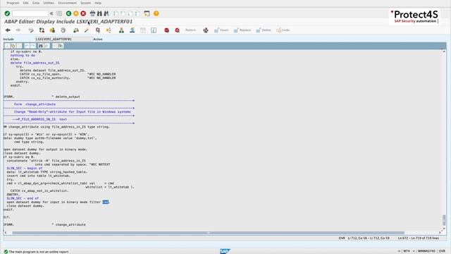 SAP Code Injection Vulnerability (CVE-2019-0328) смотреть онлайн
