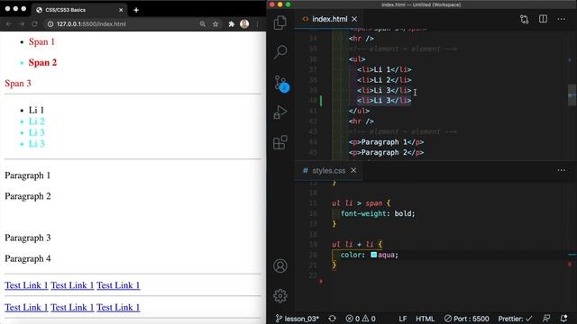CSS3 #3 Составные селекторы (Composite Selectors) смотреть онлайн
