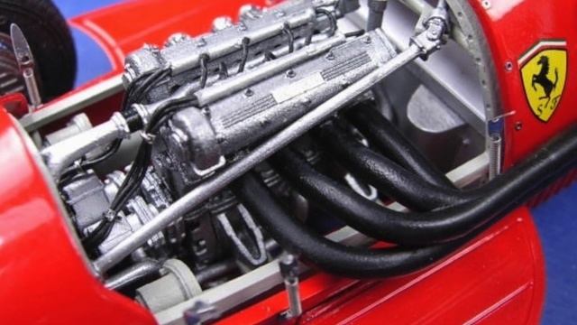 Finished work : Model Factory Hiro 1/24 Ferrari 500 F2 1953 World Champion Car смотреть онлайн
