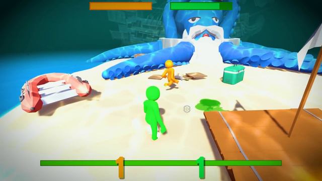 We BATTLE a TENTACLE MONSTER as Ragdoll Fighters (Havocado) смотреть онлайн