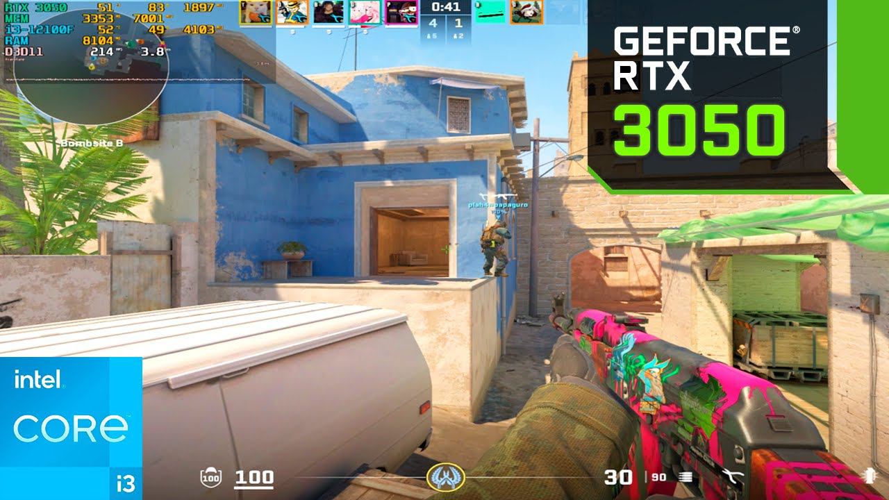 Counter-strike 2 : RTX 3050 8GB + i3-12100F смотреть онлайн