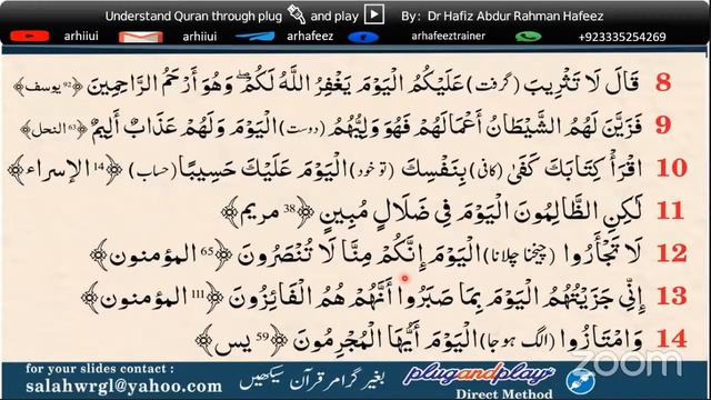 PPL 43 | Plug and Play method to understand Quran | Dr Abdur Rehman Hafeez | Al Qirat Academy смотреть онлайн