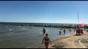 Пляж Фронтиньян. Пляжи Франции. Путешествие по Европе