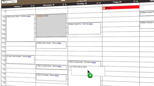 How to reschedule events using Drag-n-Drop смотреть онлайн