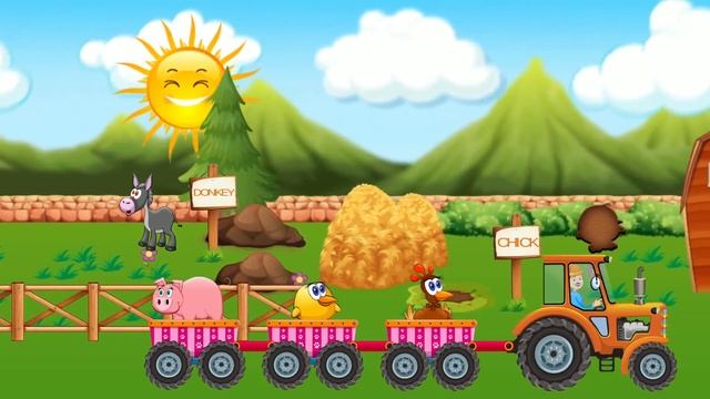 Learning Farm Animals: Educational Games For Kids смотреть онлайн