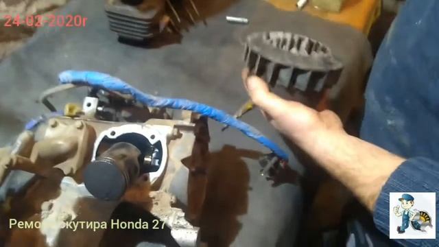 Honda Dio 27 Ремонт. смотреть онлайн