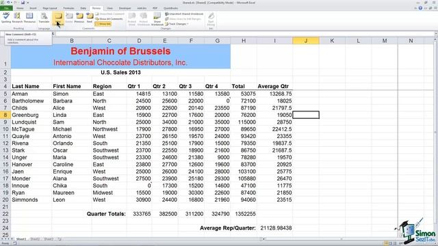 How to Insert Comments in Excel 2010 Spreadsheets смотреть онлайн