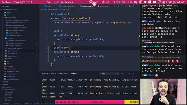 MongoDB e Variáveis de Ambiente (dia 7) (parte 2) смотреть онлайн