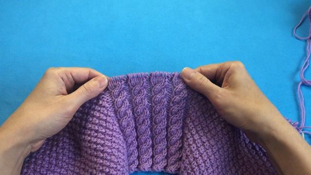 Шапка спицами смотреть онлайн