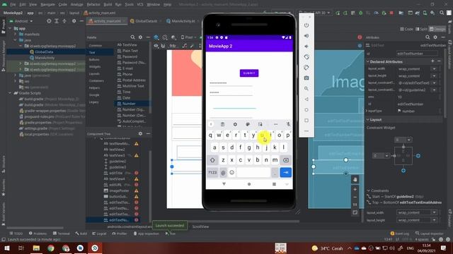NMP 5-1: ScrollView, TextView, EditText, ImageView смотреть онлайн