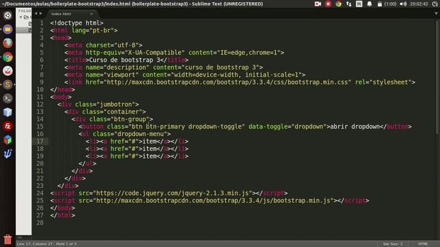 #5 Curso de Bootstrap 3 - botões смотреть онлайн