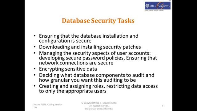 What all factors are involved in database security смотреть онлайн