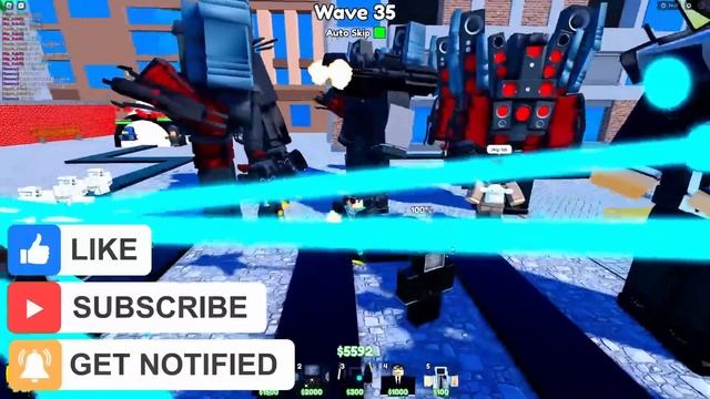 GG 100%!! Boss Terbaru & Glitch Cameraman Super Cepat Mythical ??? [Toilet Tower Defense] смотреть онлайн