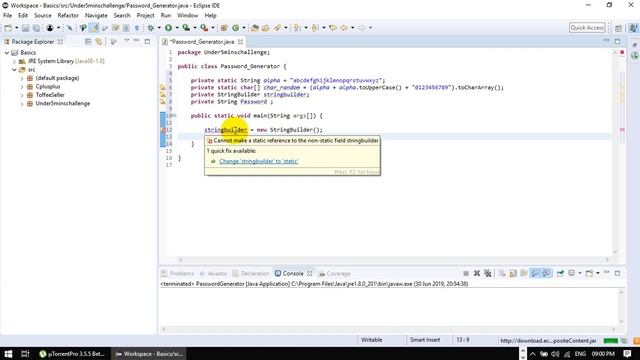 Java Programming (String generator) смотреть онлайн