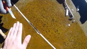 Герметизация деформационного шва в бетонном полу.