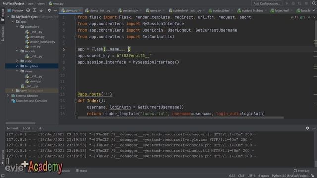 #Python Dersleri: 167 - #FLASK'te #MVC DESENİ (2021) смотреть онлайн