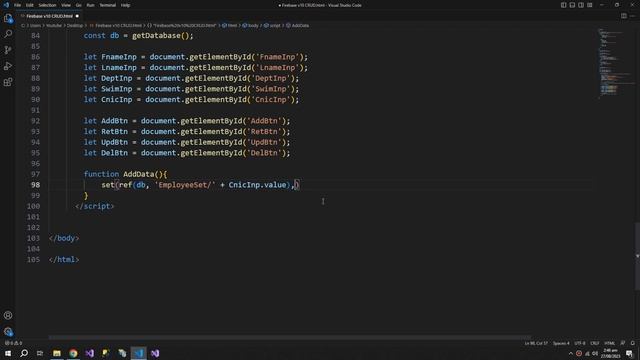 Read, Write, Update, Delete | Firebase Realtime Database v10.3 | Javascript смотреть онлайн