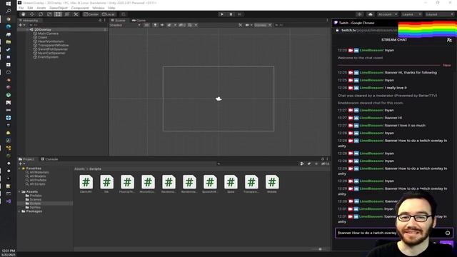 I Made Twitch Overlays in Unity! смотреть онлайн