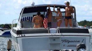 OMG! Miami Sandbar !! Boat Zone Miami