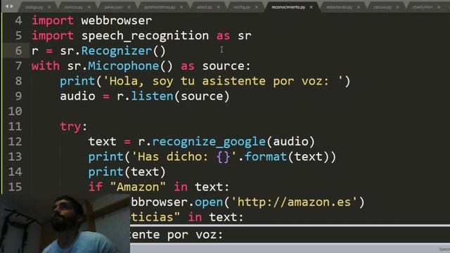 RECONOCIMIENTO por VOZ en Python (Asistente virtual) смотреть онлайн