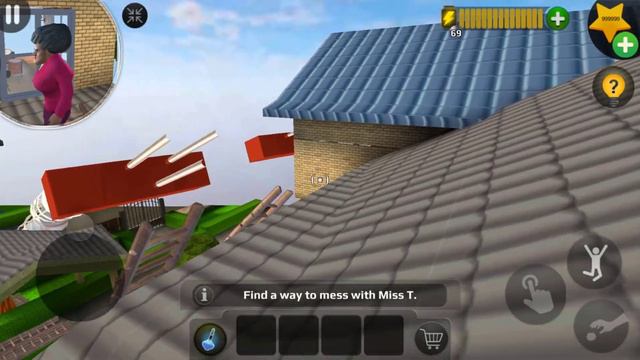 Scary Teacher 3D | MOD MENU | troll mini Miss T (android, ios) part 1420 смотреть онлайн