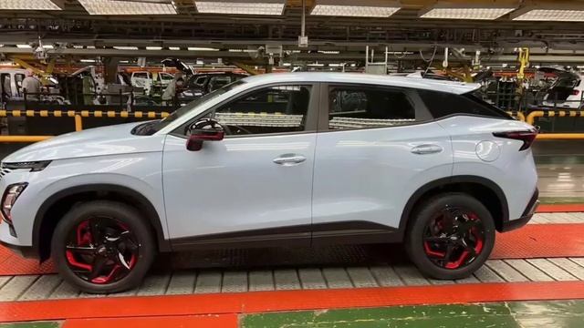 Chery omoda5 первый автомобиль с линии Chery omoda 5 first car off the line. Beautiful！ смотреть онлайн