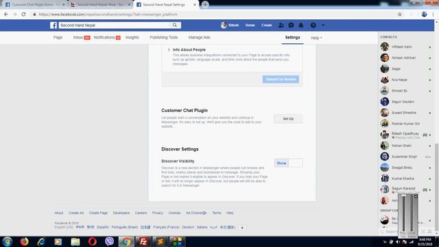 Add Facebook Messenger Chat plugin in your website смотреть онлайн