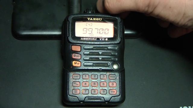 Yaesu VX-6r Прием вещательных FM и ТВ | Yaesu VX-6r Reception of broadcast FM and TV смотреть онлайн