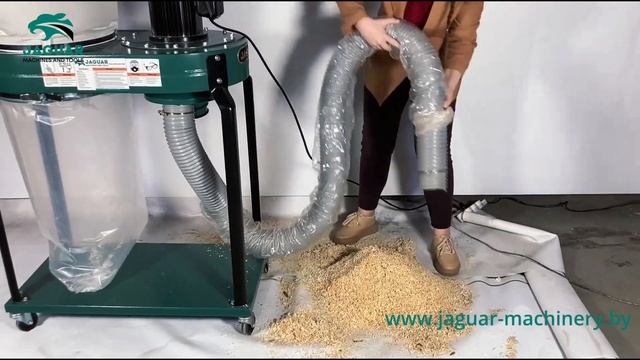 МОЩНАЯ ВЫТЯЖНАЯ УСТАНОВКА! Стружкоотсос JDC-1600. Подробный обзор