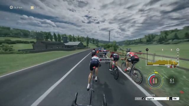 TDF 2020: Gameplay Peter Sagan - Liege - Bastogne - Liege смотреть онлайн