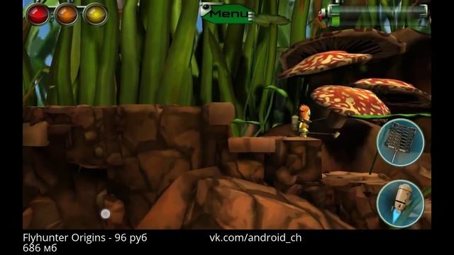 Flyhunter Origins - Качественный платформер на Android(Review) смотреть онлайн
