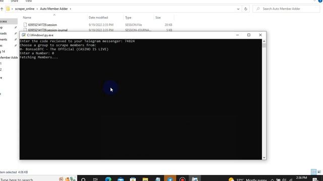 How to scrape online members in telegram group and add to your own group смотреть онлайн